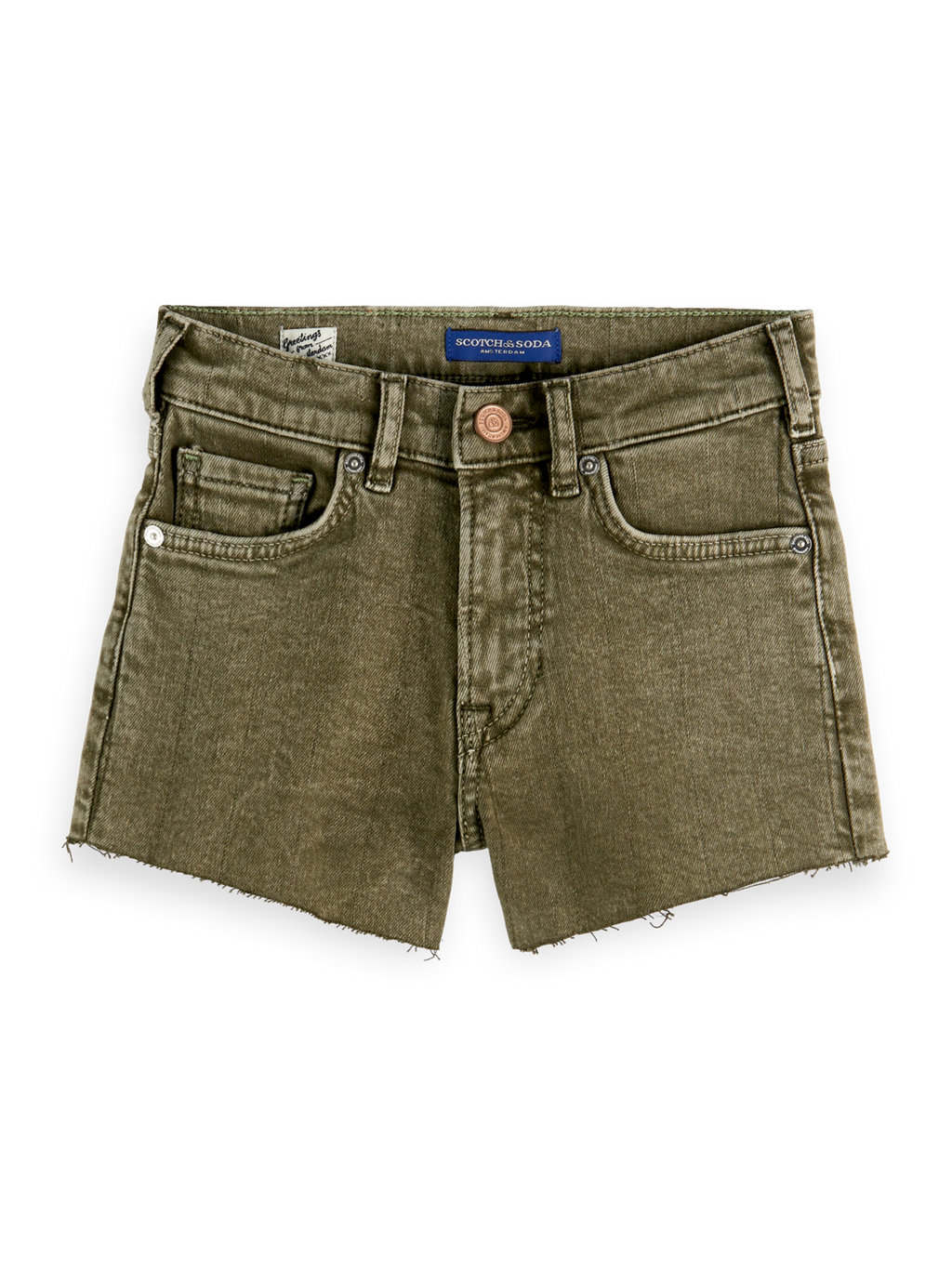 The Ray Relaxed Denim Short  Garment Dyed