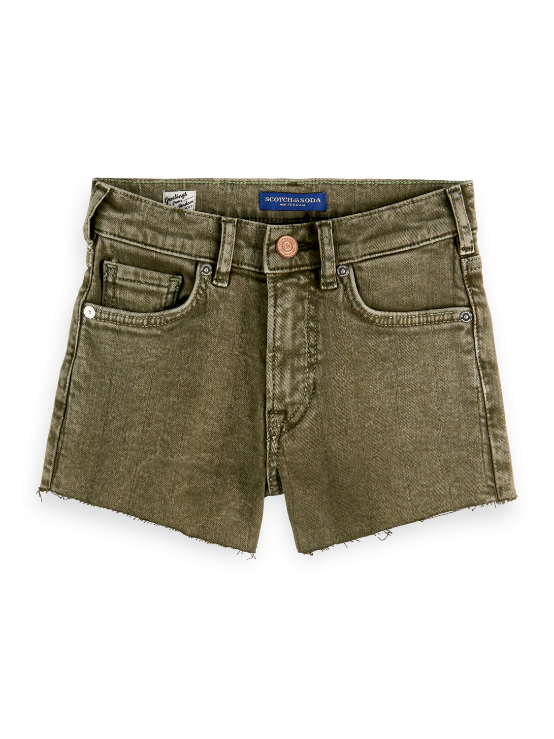 The Ray Relaxed Denim Short  Garment Dyed