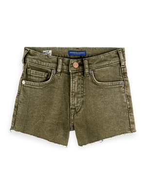 Girls' The Ray Relaxed Denim Short  Garment Dyed