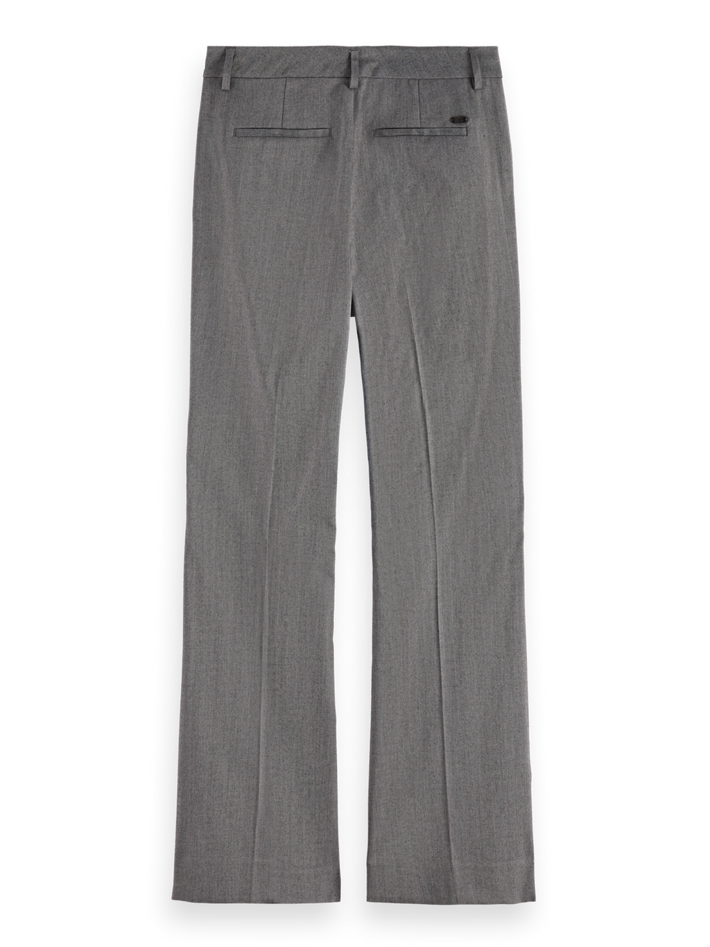 Violet Herringbone High Rise Flare Pant