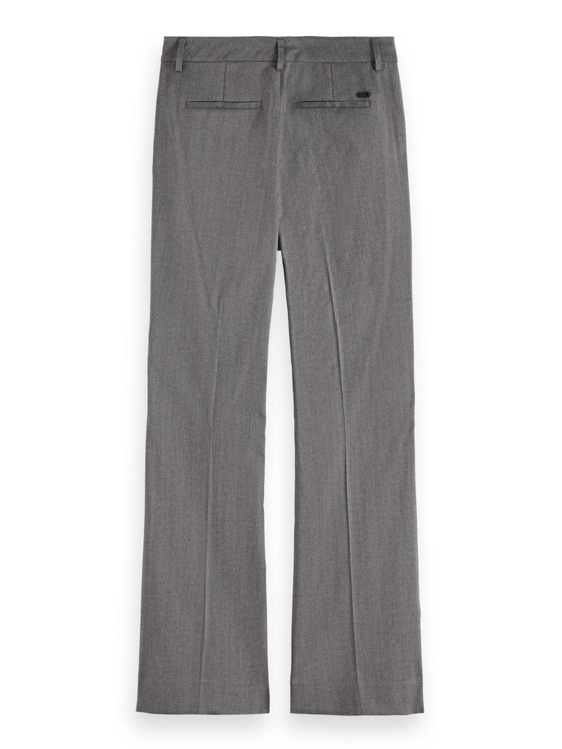 Violet Herringbone High Rise Flare Pant