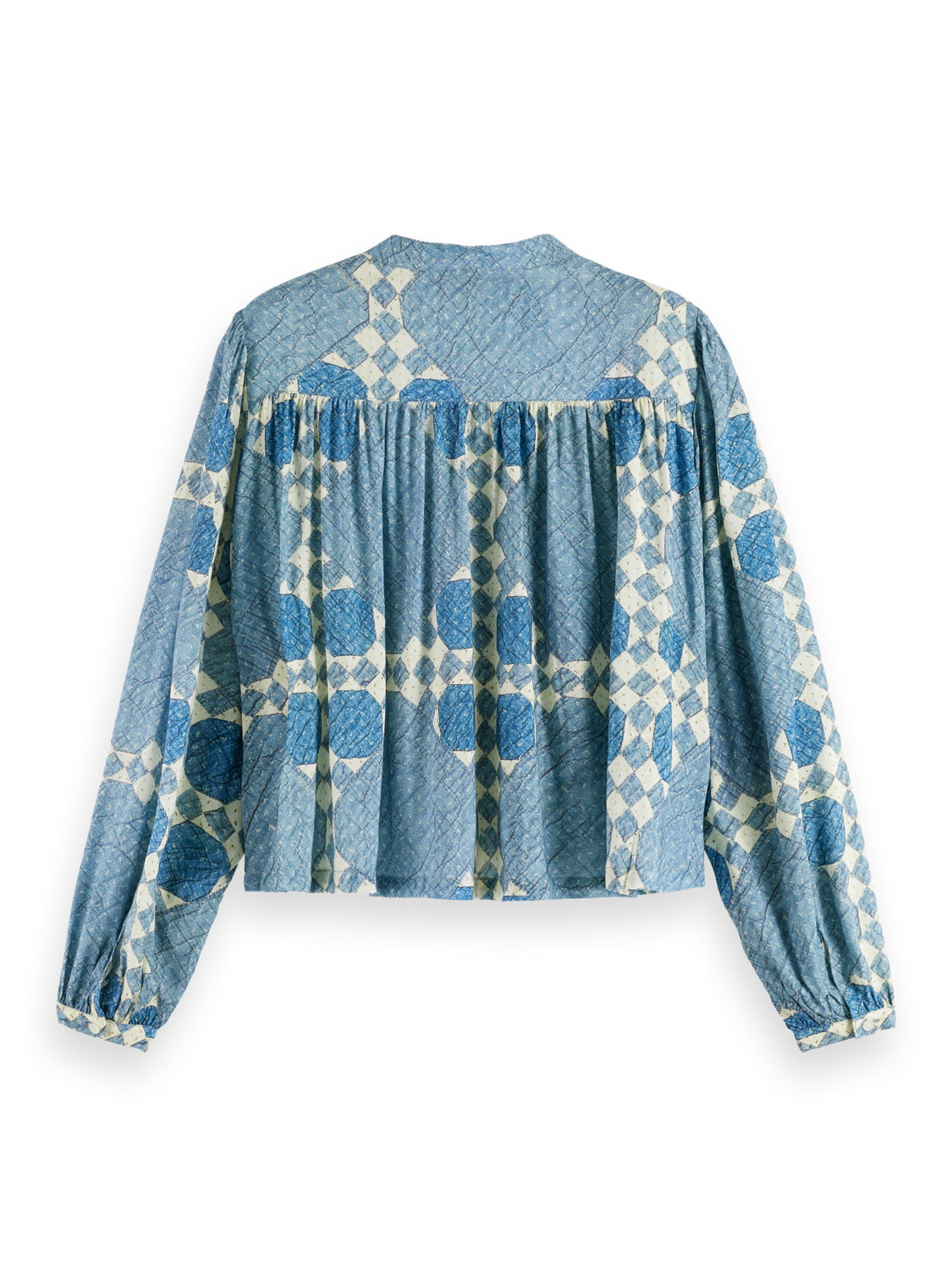 Quilted Pintuck Shirt