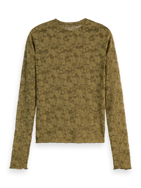 Floral Lace Long Sleeve Shirt