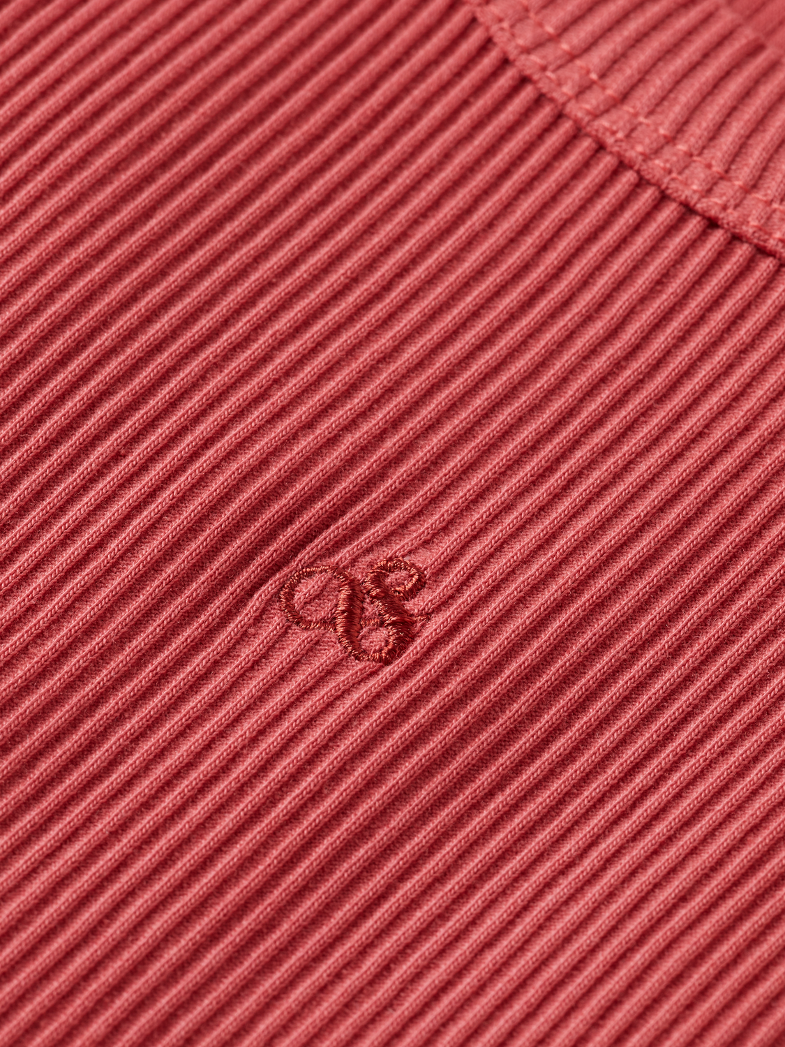 Ribbed Racer Tank Top