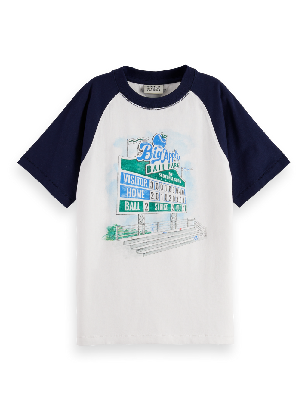 Navy/White