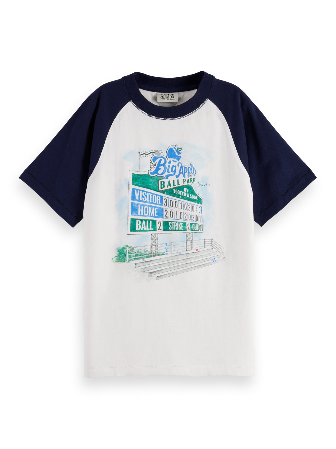 Navy/White