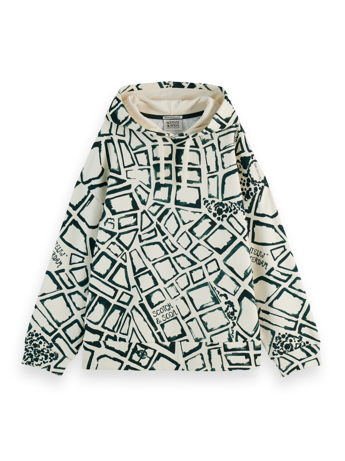 Amsterdam City Printed Hoodie