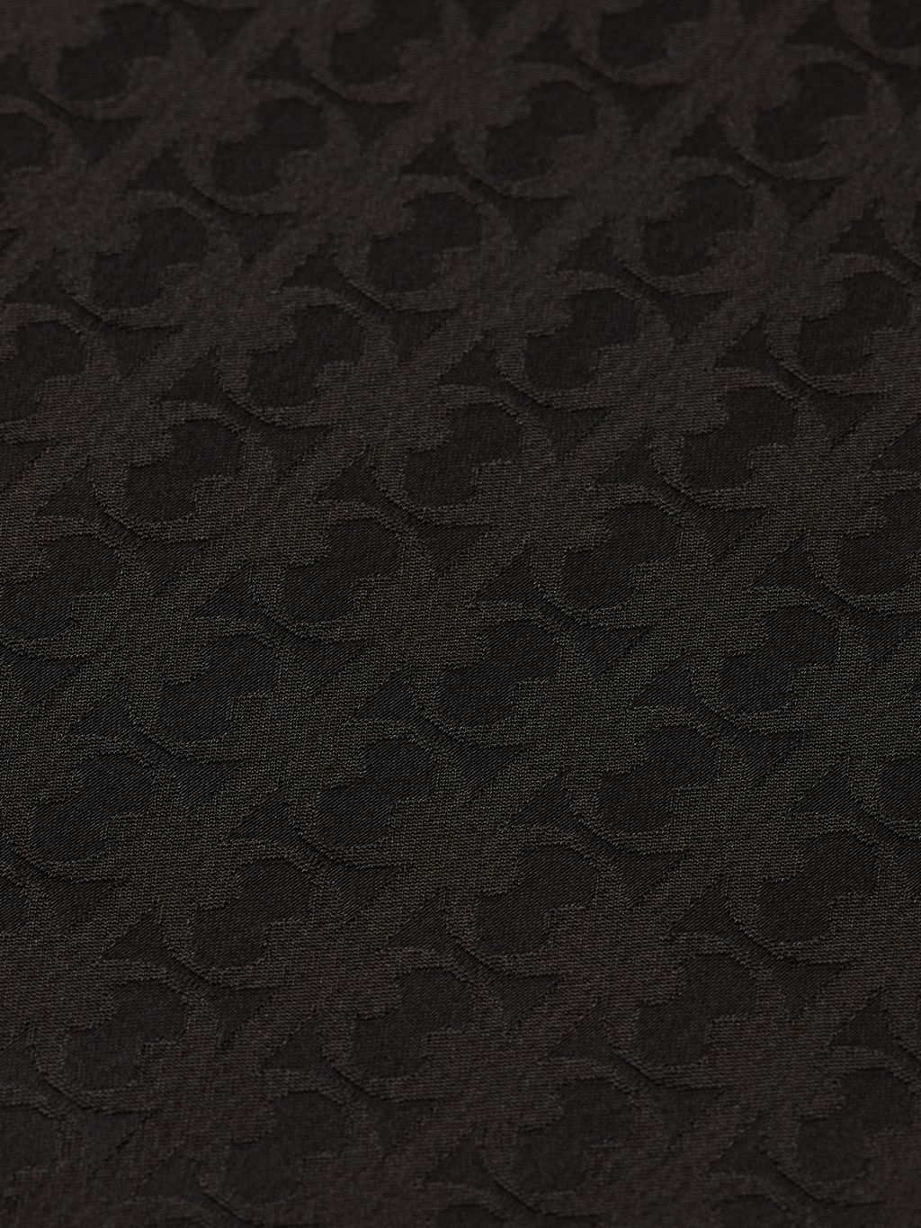 Jacquard Relaxed Fit Sateen Shirt