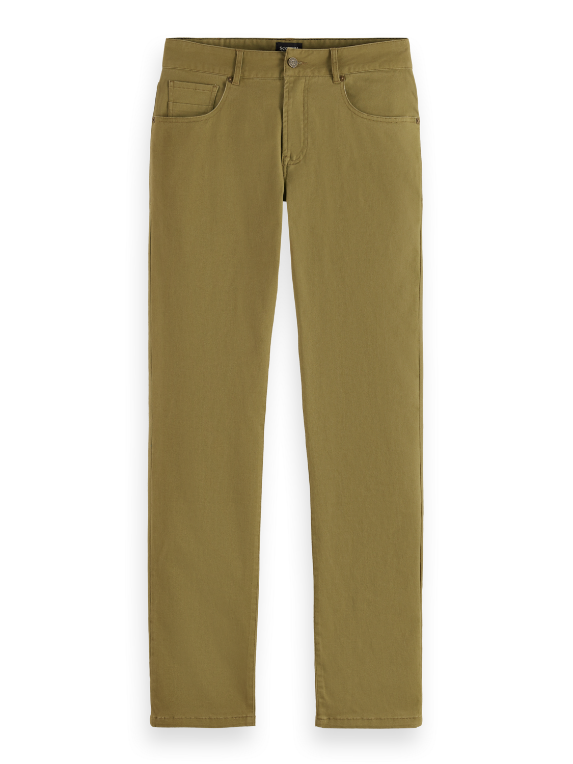 Ralston Washed Cotton Blend Chino Pant