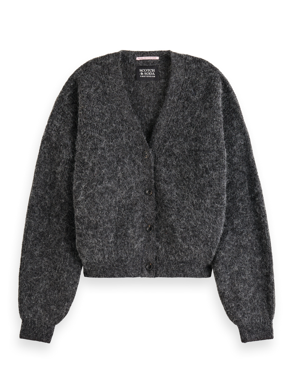 Essentials — Fuzzy Relaxed Cardigan