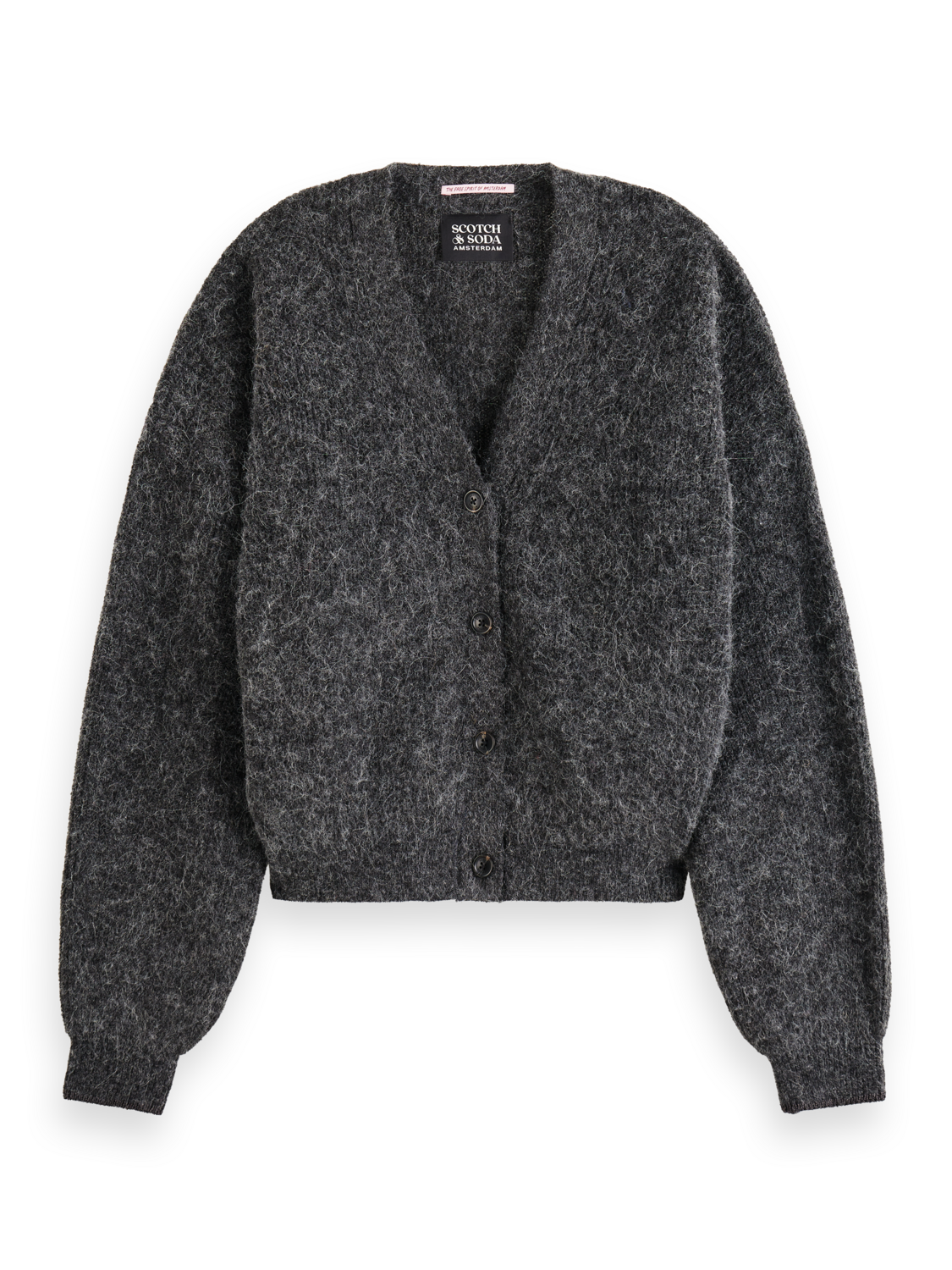 Essentials — Fuzzy Relaxed Cardigan