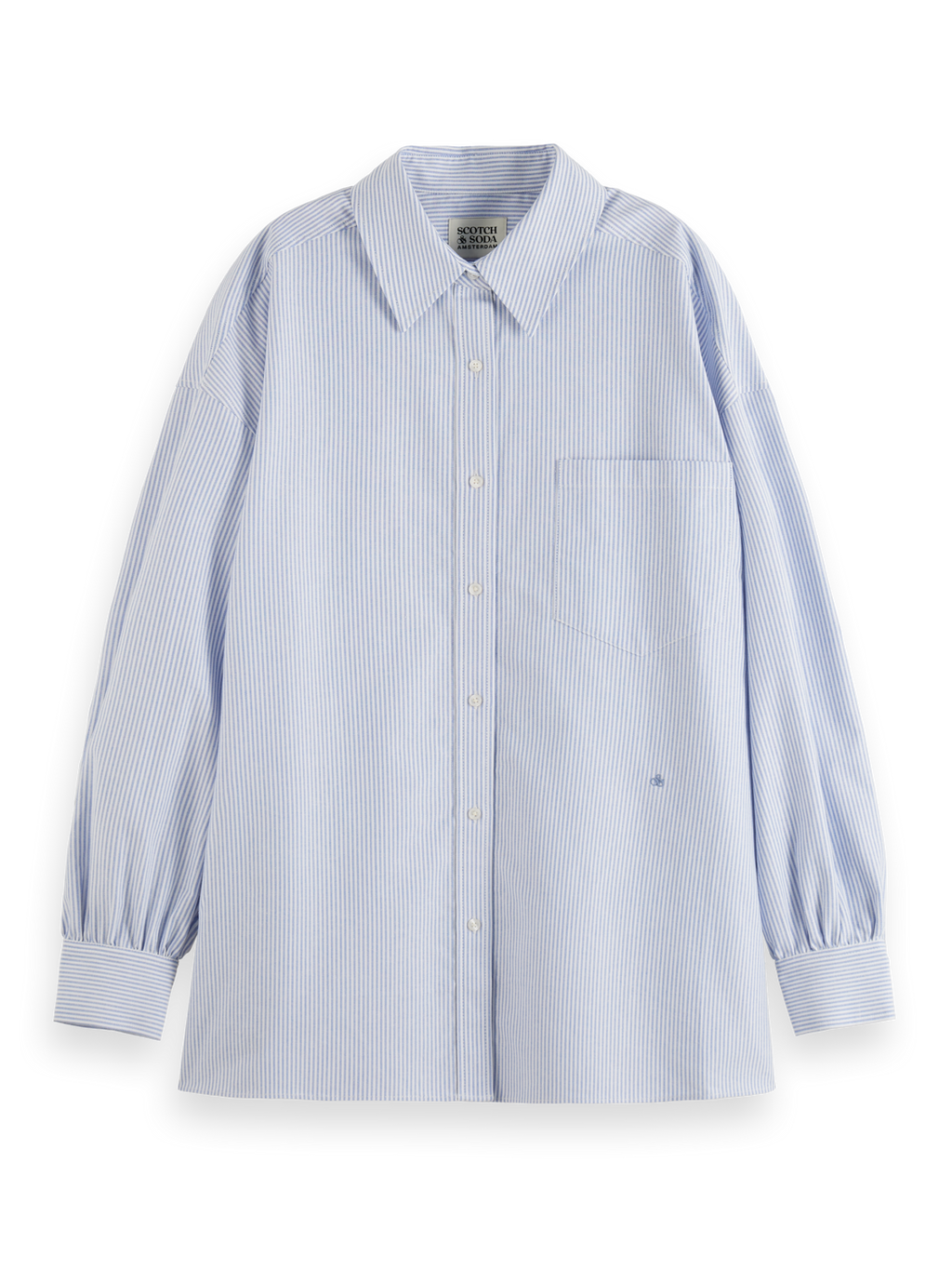 White and Blue stripe