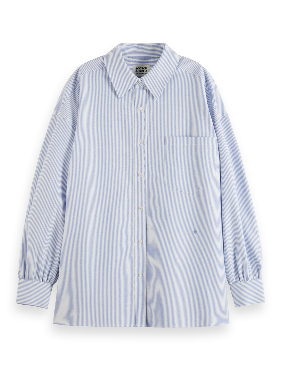 White and Blue stripe
