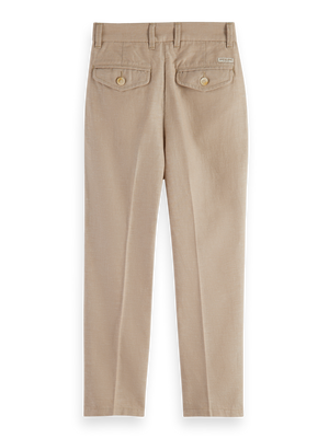 Boys' Loose-Tapered-Fit - Cotton Linen Twill Jogger