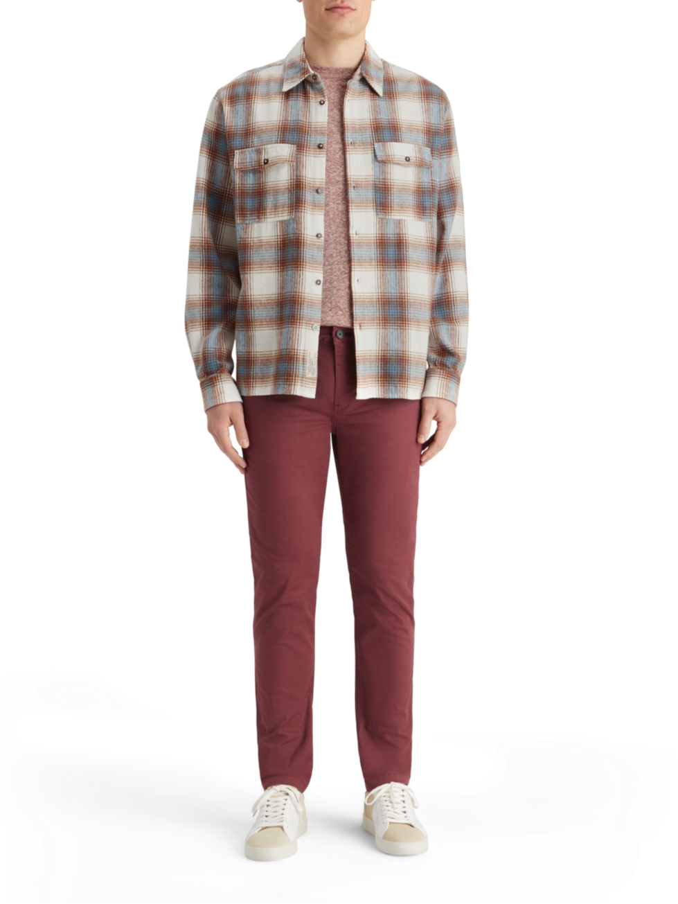 Hemd aus garngefärbtem Flanell-Karo