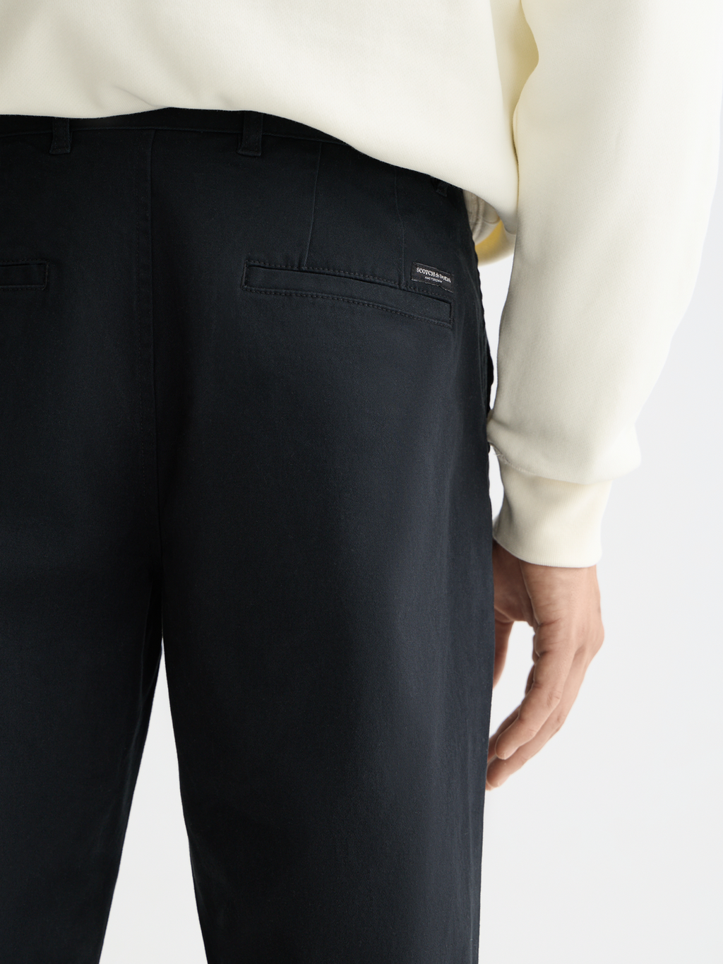 Nos Stuart Cotton-Blend Twill Chino