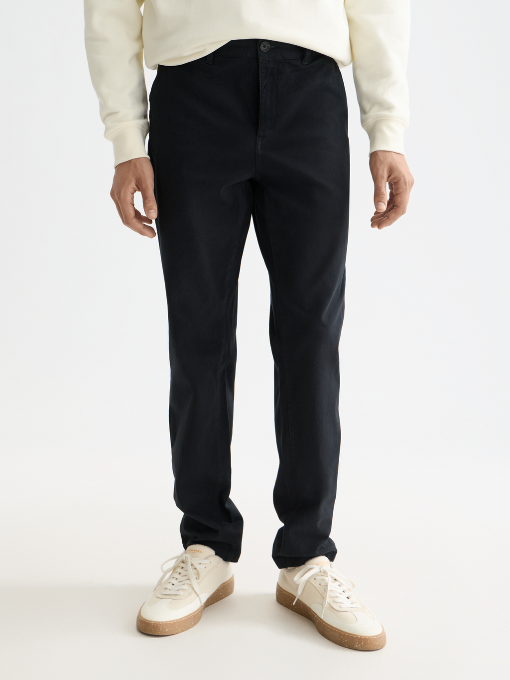 Nos Stuart Cotton-Blend Twill Chino