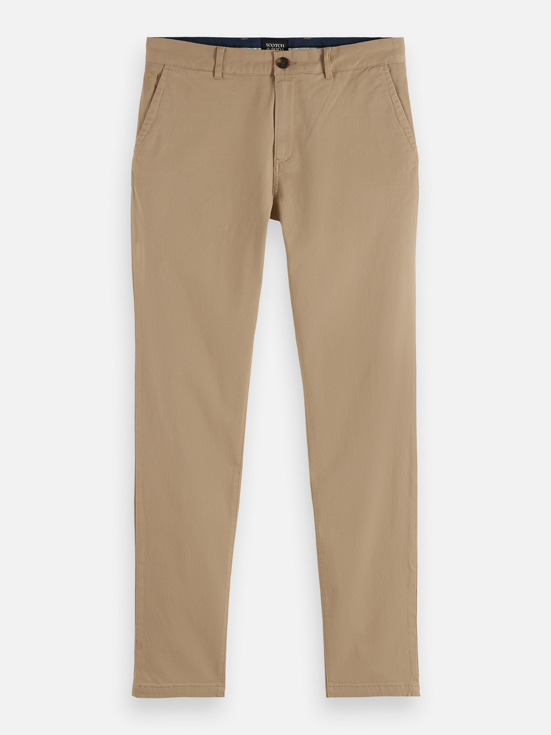 Nos Stuart Cotton-Blend Twill Chino