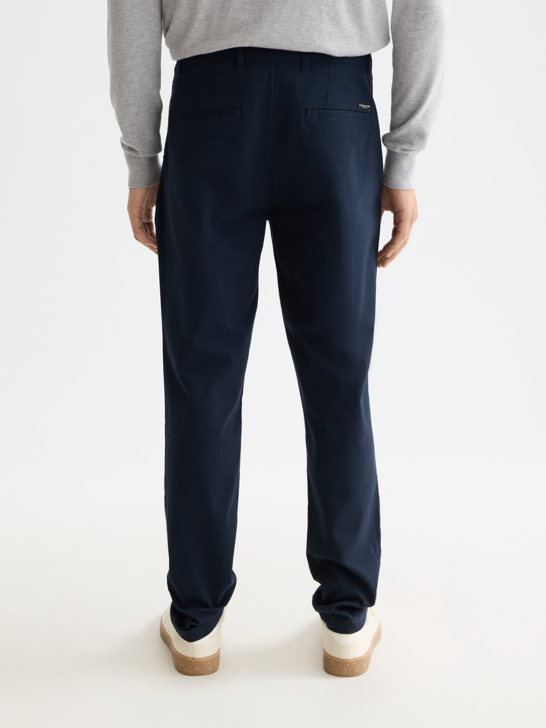 Nos Stuart Cotton-Blend Twill Chino