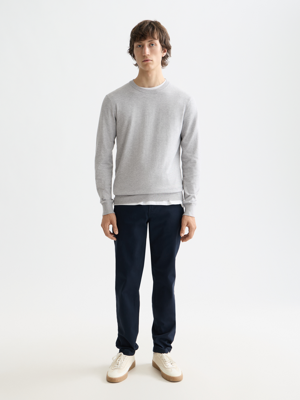 Nos Stuart Cotton-Blend Twill Chino
