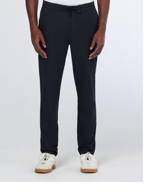 Essentials — Warren Cotton-Linen Twill Jogger