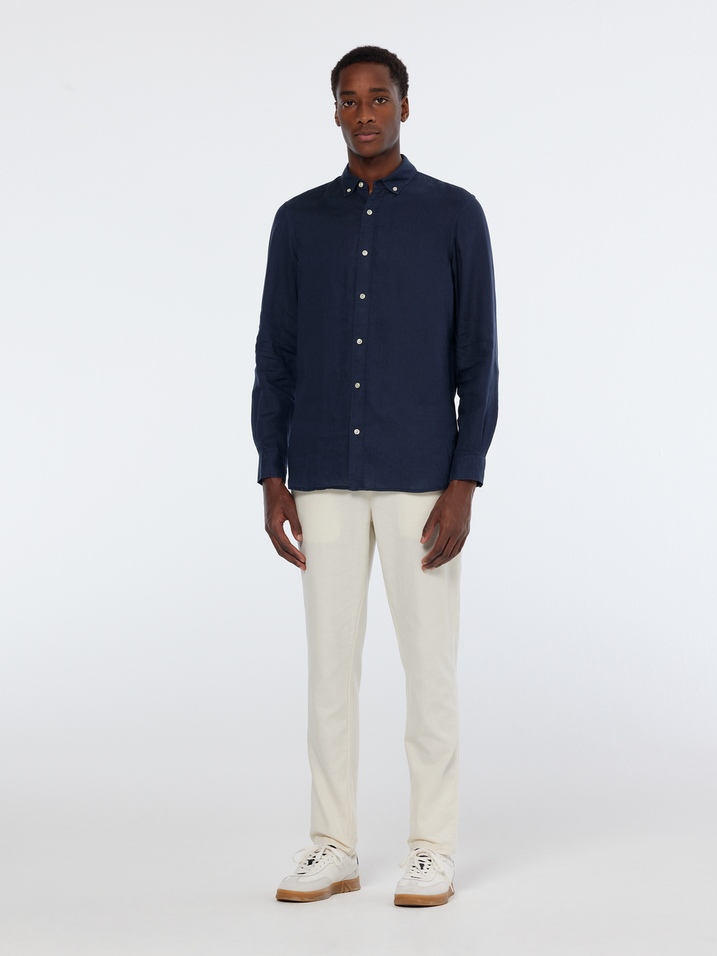 Essentials — Warren Cotton-Linen Twill Jogger