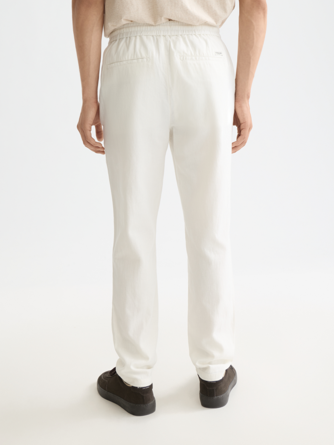 Essentials — Warren Cotton-Linen Twill Jogger