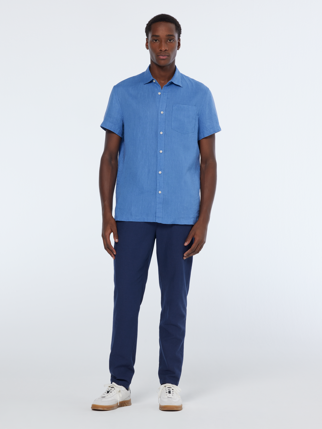 Essentials — Warren Cotton-Linen Twill Jogger