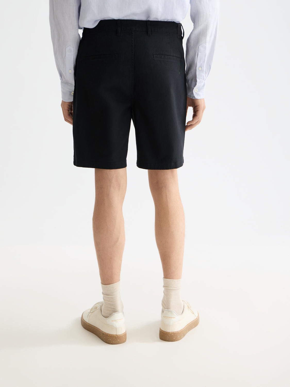 Essentials — Stuart Cotton-Blend Twill Short