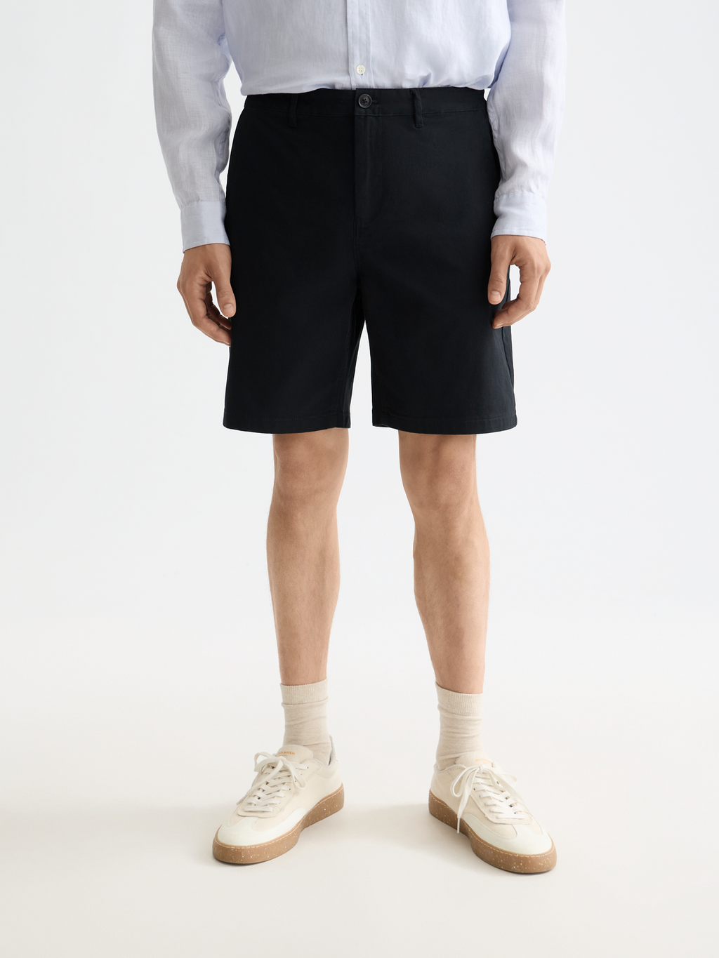 Essentials — Stuart Cotton-Blend Twill Short