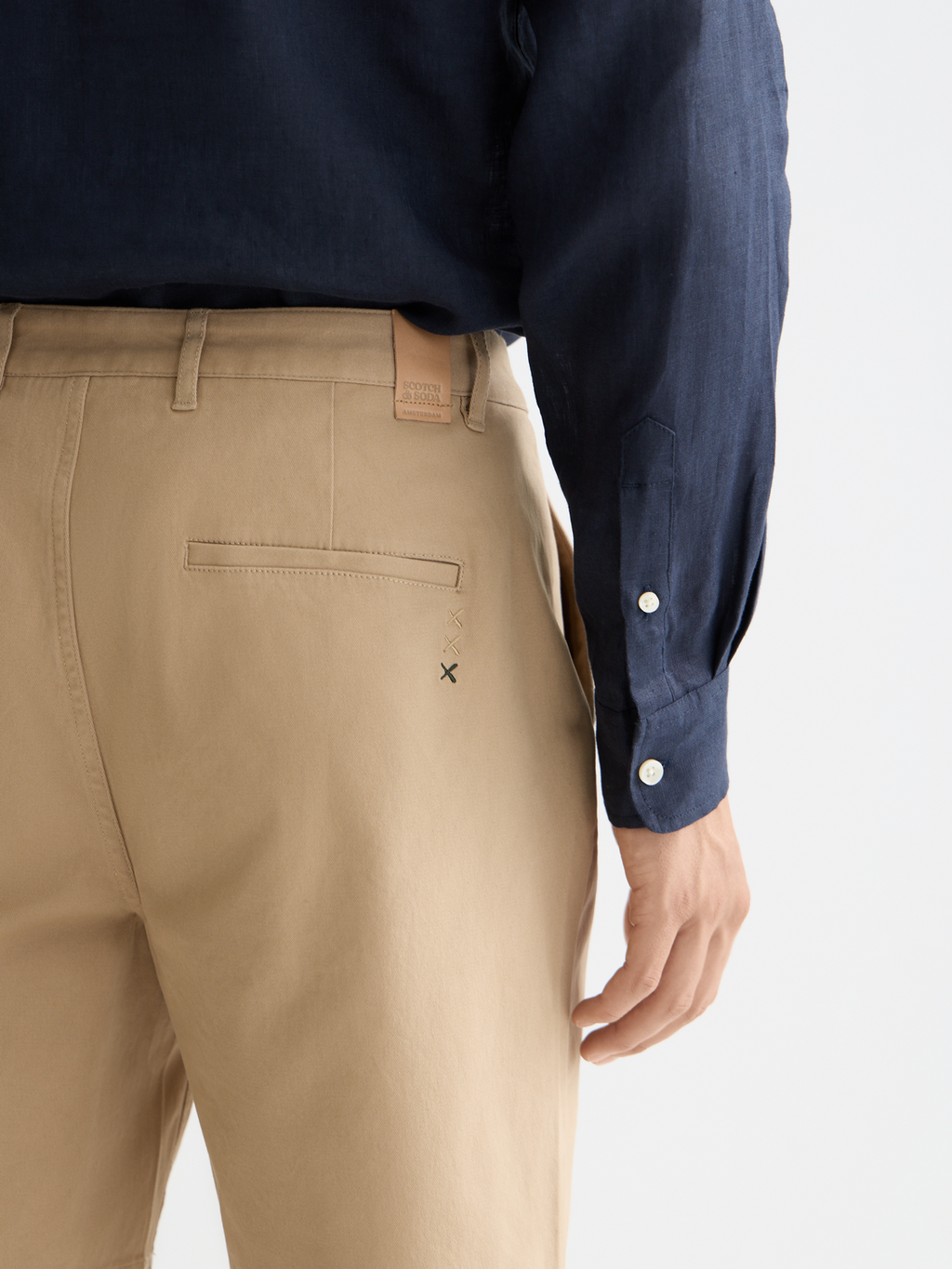 Essentials — Stuart Cotton-Blend Twill Short