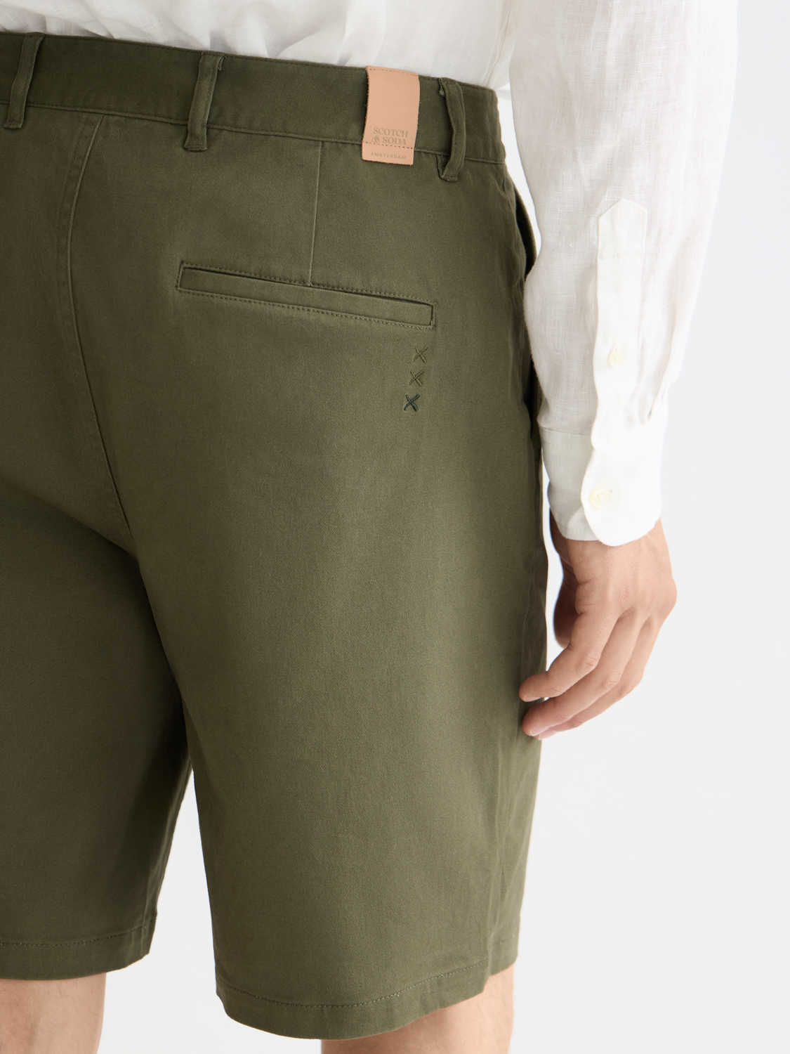 Core Stuart Cotton-Blend Twill Regular-Fit Short