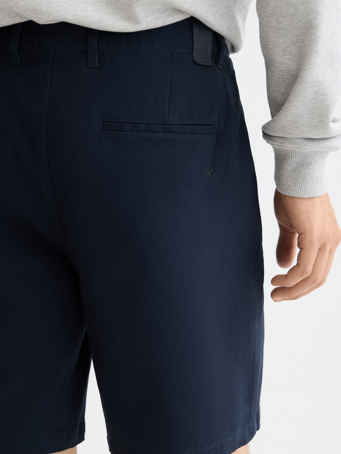 Essentials — Stuart Cotton-Blend Twill Short