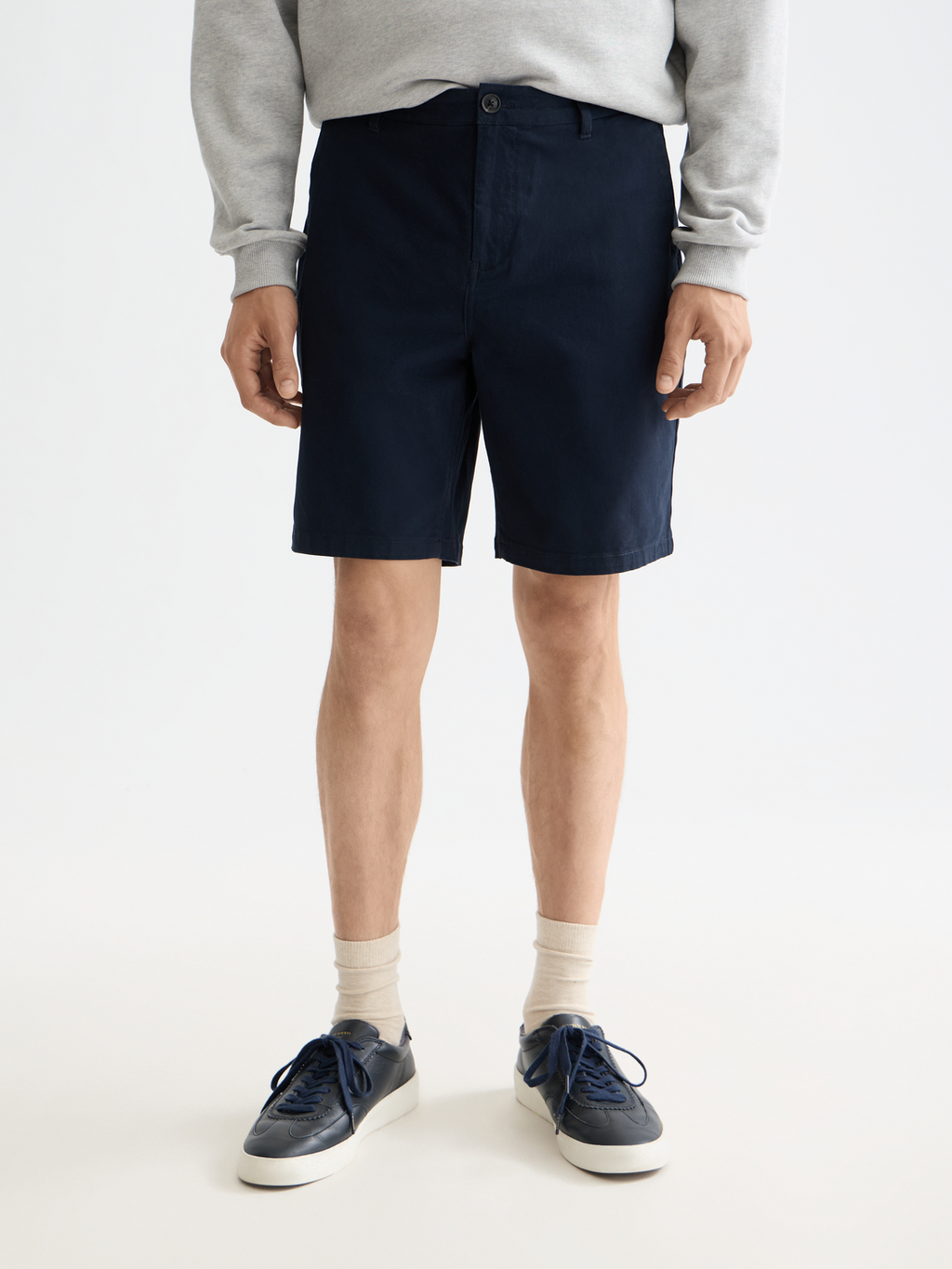 Essentials — Stuart Cotton-Blend Twill Short