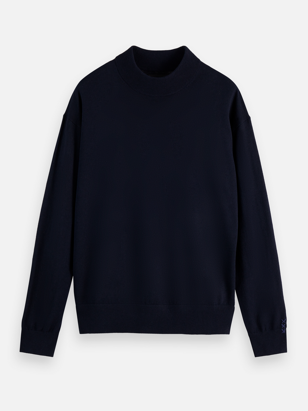 Essentials — Dropped Shoulder Mock Neck Pullover