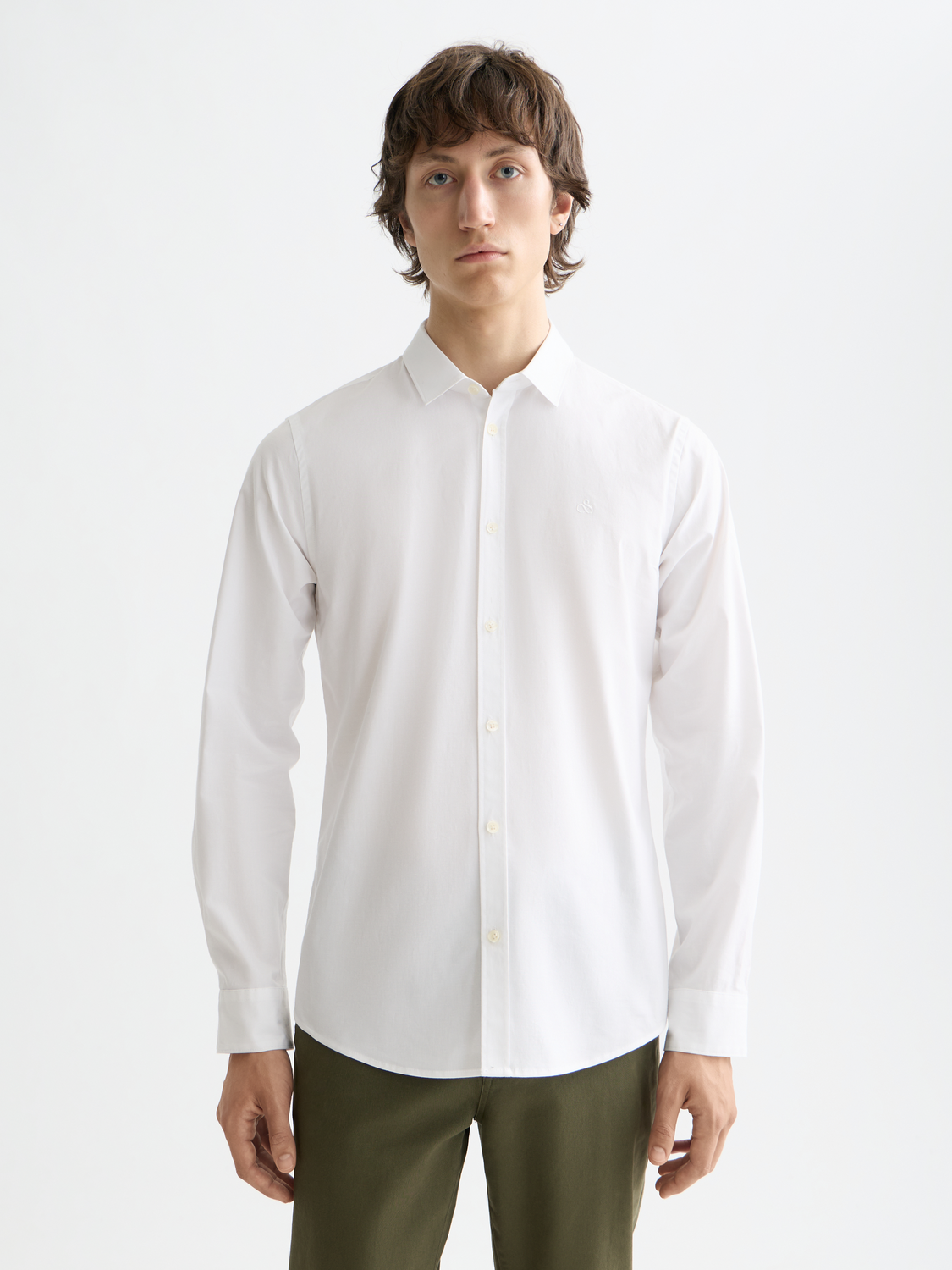 Essentials — Poplin Solid Shirt