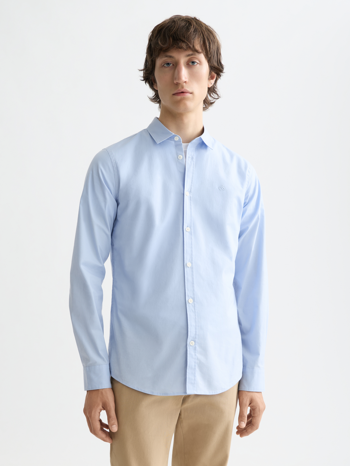 Essentials —  Poplin Solid Shirt