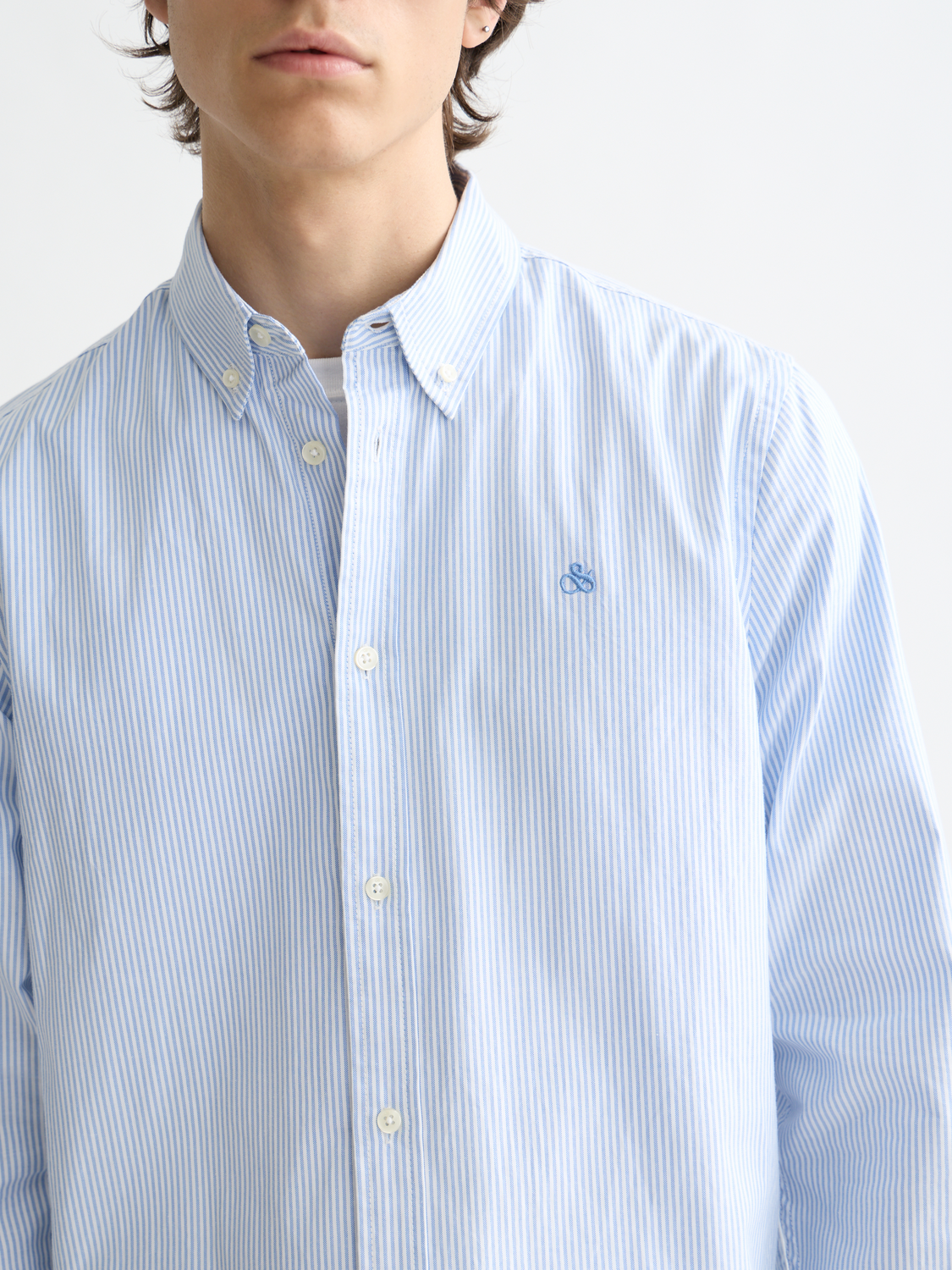 Essentials — Oxford Stripe Shirt