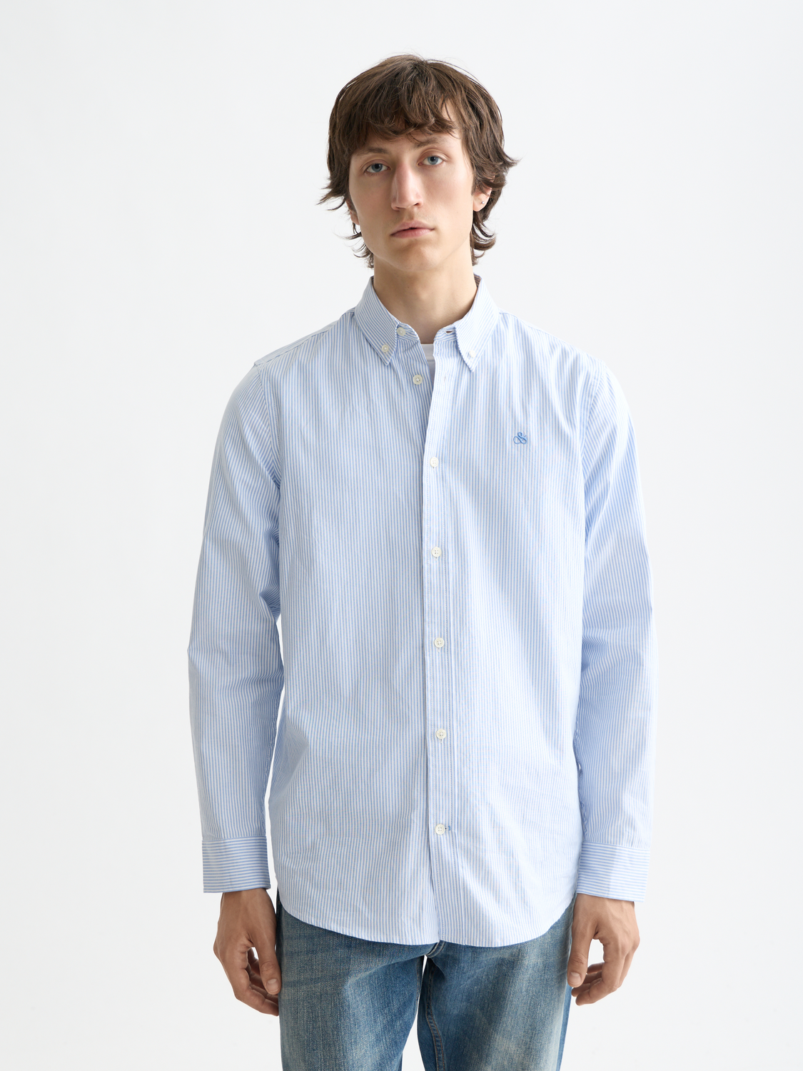 Essentials — Oxford Stripe Shirt