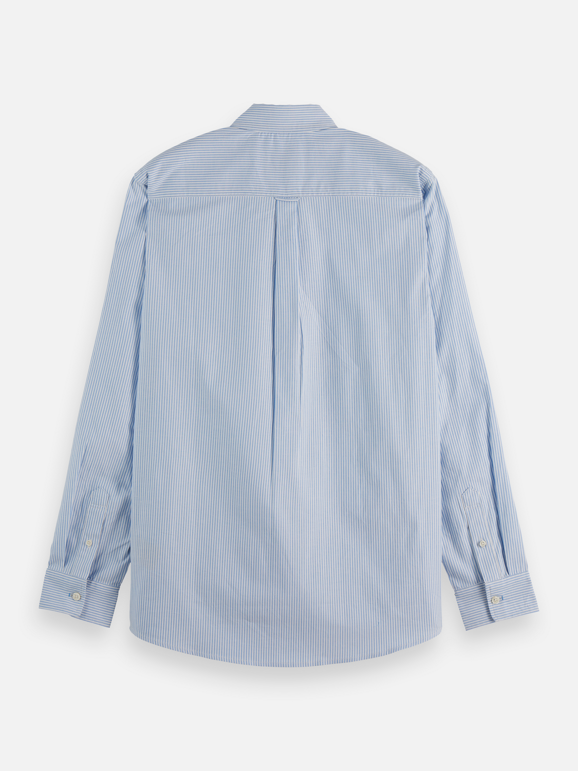 Essentials — Oxford Stripe Button Down Shirt