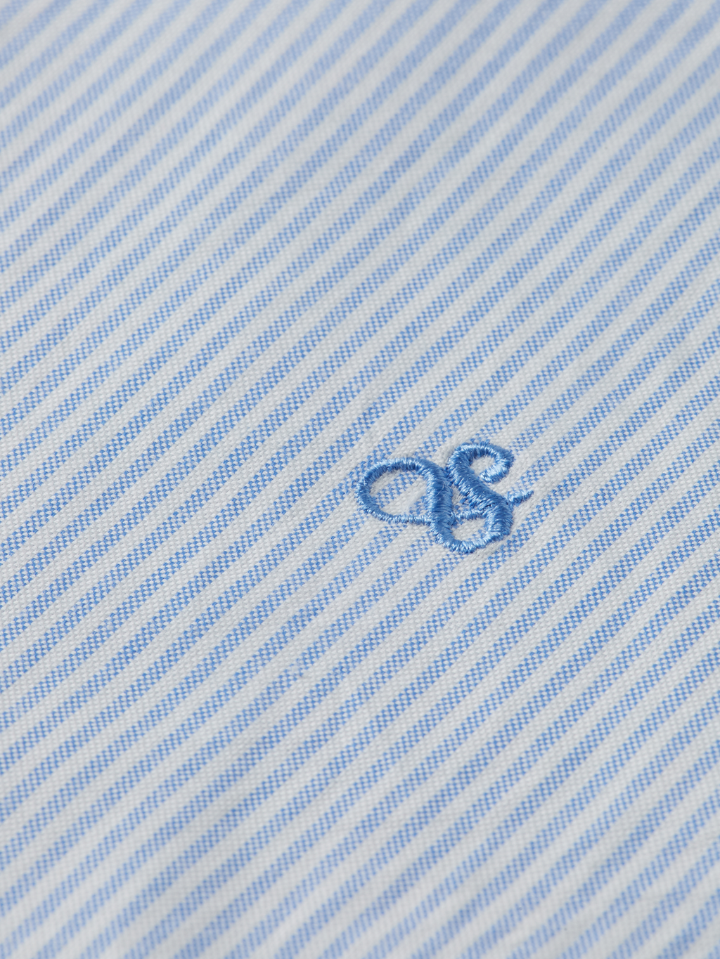 Essentials — Oxford Stripe Button Down Shirt