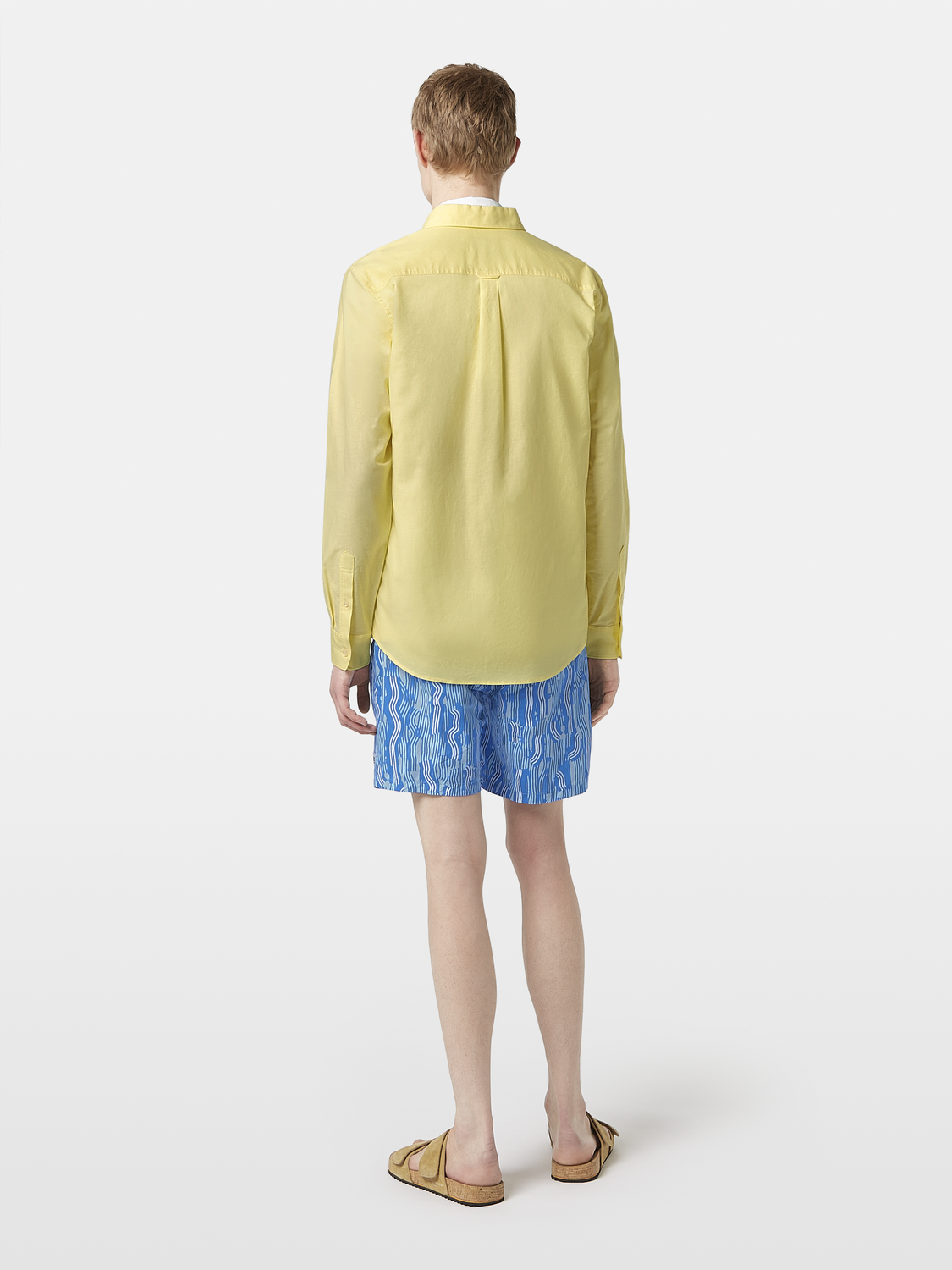 Chemise Oxford unie coupe droite - Collection saisonnière