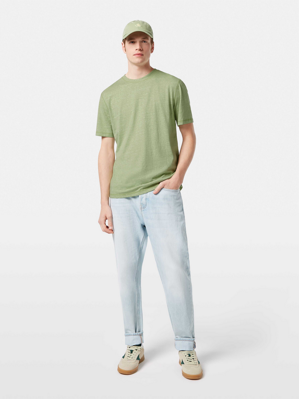 Regular Fit Melange T-Shirt