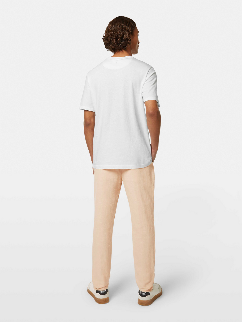 Regular Fit Cotton-Linen T-Shirt