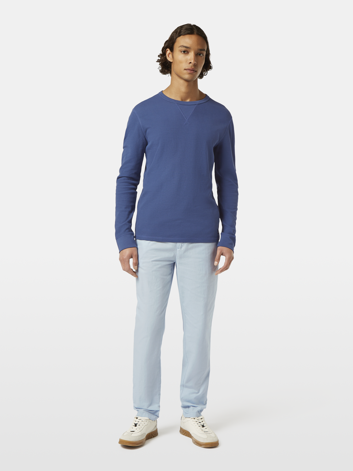 Regular-Fit Waffle Long-Sleeve T-Shirt