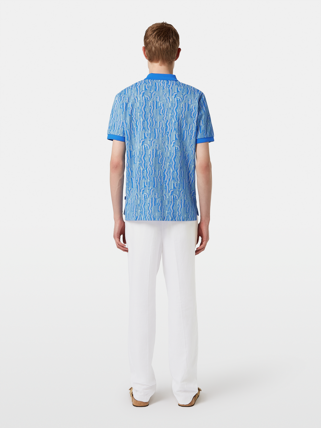 Micro Printed Regular-Fit Polo