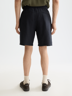 Essentials — Fave - Cotton-Linen Twill Bermuda Short