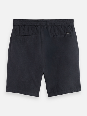 Essentials — Fave - Cotton-Linen Twill Bermuda Short
