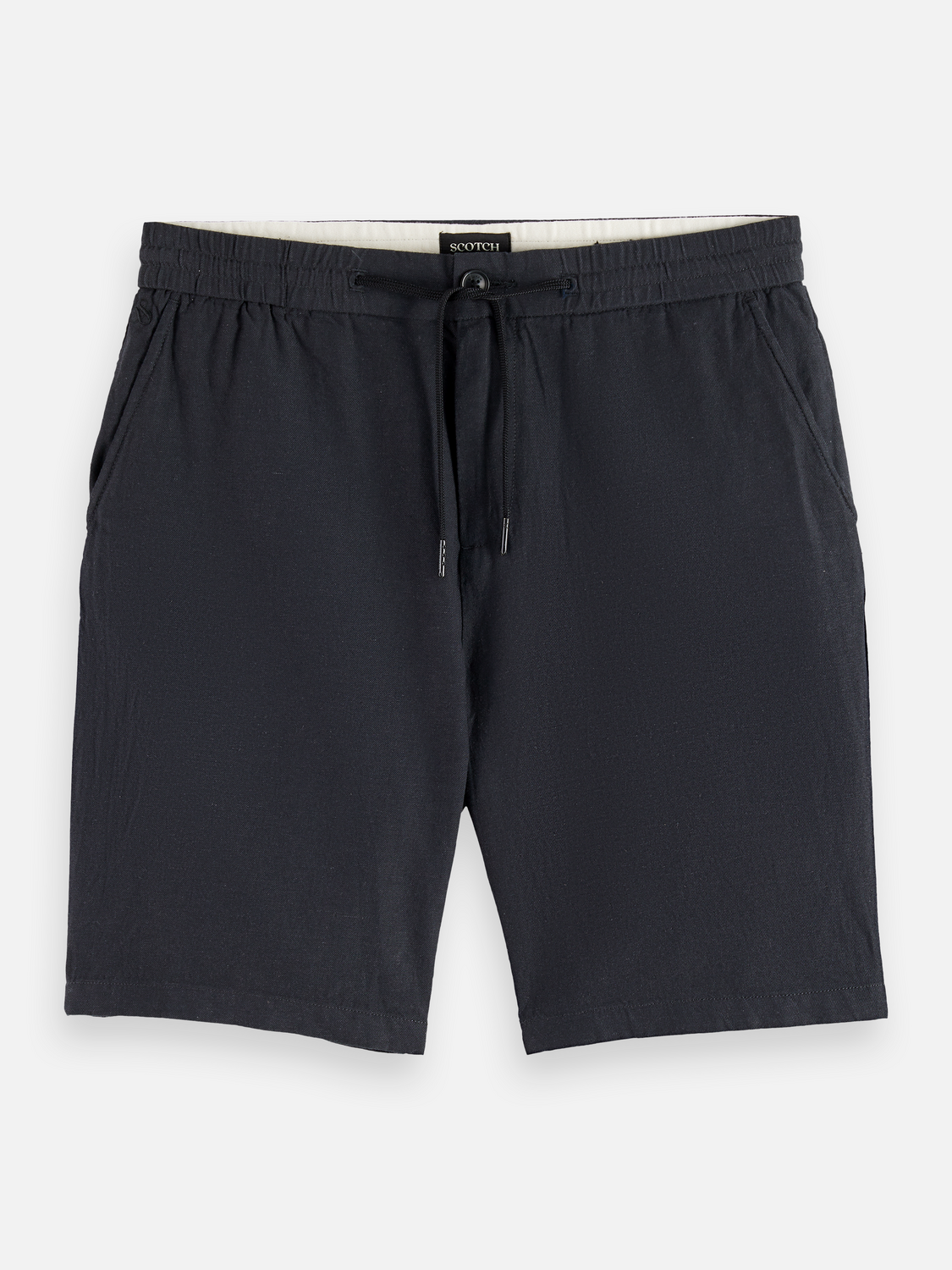 Essentials — Fave - Cotton-Linen Twill Bermuda Short