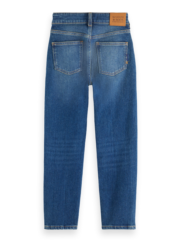 Boys' Essentials — Dean Loose Tapered Jeans Classic Blue